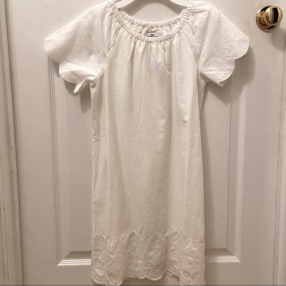 NWT Vineyard Vines Girls White Dress